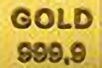 Золотые слитки 999,9
