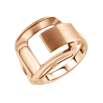 Rotgold 585° Damenring 