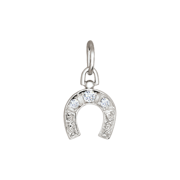 Серебряная подвеска 925 пробы. Вставка: Фианиты 